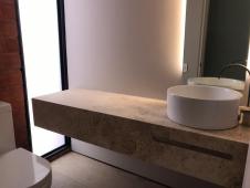 Lavabos en el baño